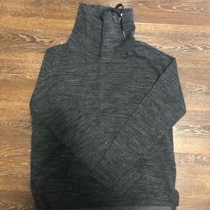 Cowl neck light weight hoodie